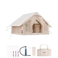 thumbnail image 1 of Carpa inflable VEVOR para 4-6 personas, 4 estaciones, con enchufe para estufa y aire acondicionado, 1 of 9
