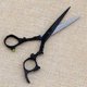 thumbnail image 5 of Tijeras profesionales de corte de cabello de 5.5 pulgadas, acero japonés, ergonómicas, para peluquería y uso doméstico., 5 of 5