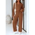 thumbnail image 3 of Conjunto de Ropa Casual PRETTYGARDEN Dos Piezas Marrón XL, 3 of 8