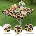 thumbnail image 4 of Leopard Tablecloth Animal Print Pattern, Modern Aesthetic Cheetah Spots, Fashion Design for Everyday Use, 4 of 6