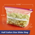 thumbnail image 2 of Slider Calendar Storage Bags, Half Gallon Size, 32 Count (Pack of 4), 128 Total, 2 of 5