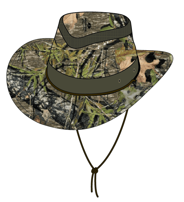 camo outback hat