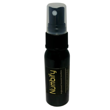 Extra Strength Numbify - 5% Lidocaine Numbing Spray (1 (Best Numbing Spray For Waxing)