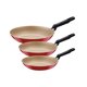 thumbnail image 1 of Juego de sartenes Tramontina Roch 3 piezas rojo, 1 of 4