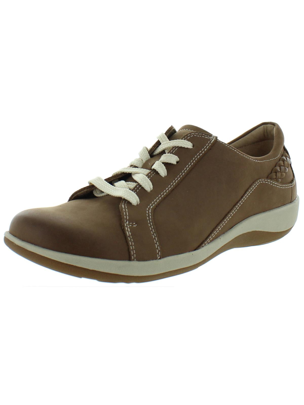 Aetrex - Aetrex Womens Dana Leather Comfort Sneakers - Walmart.com ...