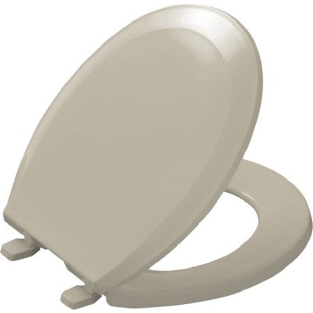 Kohler K4662 Lustra Round Closed Toilet Seat Sandbar