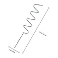 thumbnail image 2 of FENGGUIQU 6Ud Soporte Para Plantas En Espiral De Hierro Para Jardín Y Macetas, 2 of 8