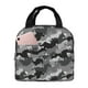 thumbnail image 1 of Easygdp Horse Silhouette Bolsa Térmica Premium - Tela Oxford Impermeable, Gran Capacidad, Bolsillo Frontal, Unisex para Trabajo, Escuela, Actividades al Aire Libre y Picnics, 1 of 8