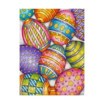 Trademark Fine Art 'Easter Egg Pattern' Canvas Art by Cathy Horvath-Buchanan