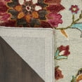thumbnail image 3 of Nourison Bahari Modern Floral Grey/Multi 5' x 7' Area Rug, (5' x 7'), 3 of 9