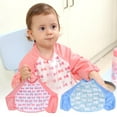 thumbnail image 6 of Worgeous Blue Waterproof Kid Art Smock Cotton Painting Apron for Babies Easy Clean 1pc, 6 of 8