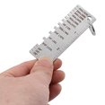 thumbnail image 2 of 2 Pack Steel Welding Gauge Welding Gauge Inspection Tool Wire Sizes Thickness Gauge, 2 of 8