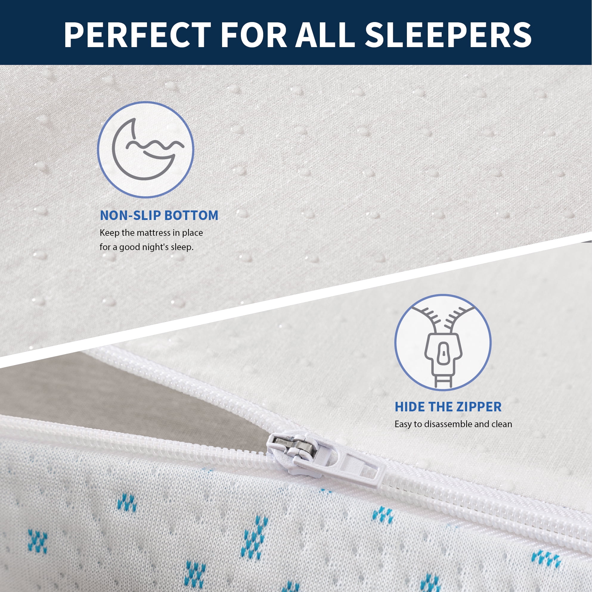 MLILY Essence Sleep 8" Memory Foam Mattress, Queen