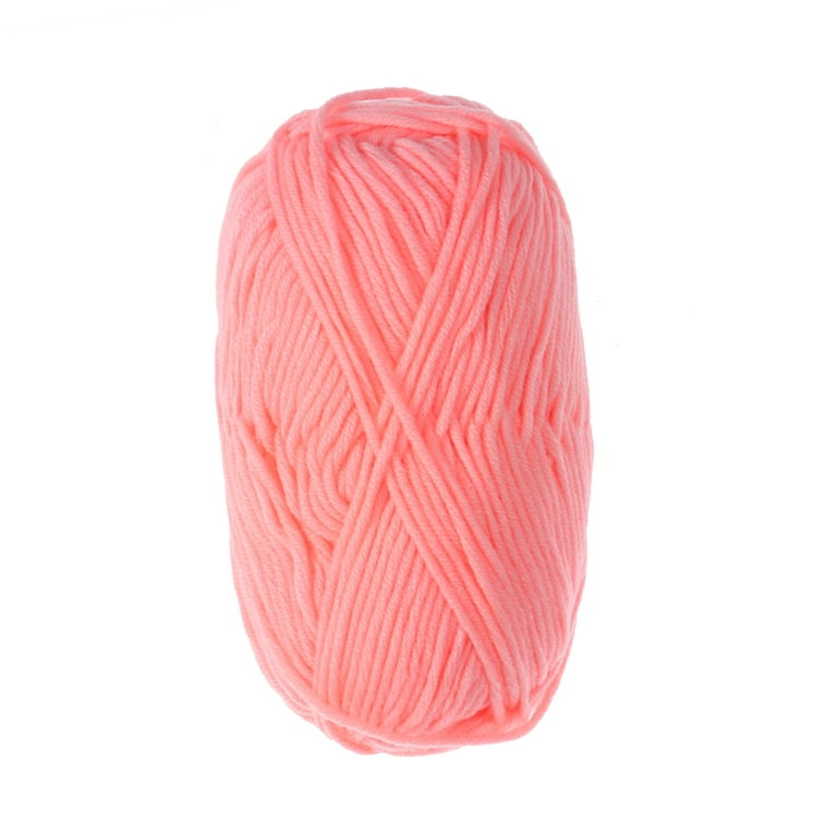 12Pcs 50g Milk Cotton Yarn Cotton Chunky Hand-woven Crochet Knitting Wool  Yarn Warm Yarn for Sweaters Hats Scarves DIY (Random Colors) 