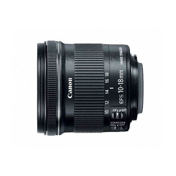 Canon EF-S 10-18mm f/4.5-5.6 is STM Lens, Lens Only