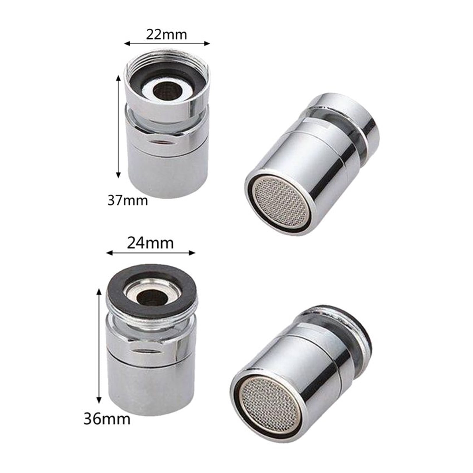 Faucet Nozzle Aerator Rotate Swivel Faucet Nozzle Water Filter Adapter Water Diffuser Kitchen Sprayer Supplies Replacement Parts Bathroom ,Water Saving