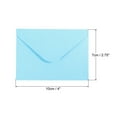 thumbnail image 2 of REGALWOVEN Mini Envelopes, Mini Card Business Card Envelope for Greeting Weddings Light Blue, 2 of 6