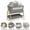 Gray, variant on suihuooo 4-in-1 Rocking Baby Bassinet with Wheels and Storage Basket 7 Height Adjustable Mosquito Net for Newborn,Khaki