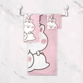 thumbnail image 5 of SKYSONIC 3 Pack Towel Cute Rabbit Cotton Bath Towel Set (1 Bath Towel, 1 Hand Towel, 1 Washcloth) for Bathroom, Super Soft and Quick Dry Towels, 5 of 7