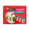 (12 Pack) Ol' Roy Mini Chunks in Gravy Wet Dog Food Variety Pack, Filet Mignon, Savory Beef & Country Stew, 5.3 oz