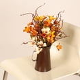 thumbnail image 4 of Maceta de flores artificiales , jarrón de flores decorativo de imitación moderno floral especial para exteriores, para la decoración, 4 of 7
