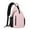 Pink, variant on Mosiso Sling Backpack, Multipurpose Crossbody Shoulder Bag with Front Buckle Pouch&Reflective Strip For Hiking,Travel,For Women Men,Black