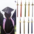 thumbnail image 3 of Decorative Academic Tassel Smooth Multicolor Metal Year Card Graduation Tassel for School, 3 of 7