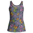 thumbnail image 5 of No Boundaries Juniors' Scoop Neck Tank, 5 of 5
