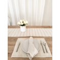 thumbnail image 6 of Summer Twist Beige Indoor Outdoor Table Runner, 6 of 11