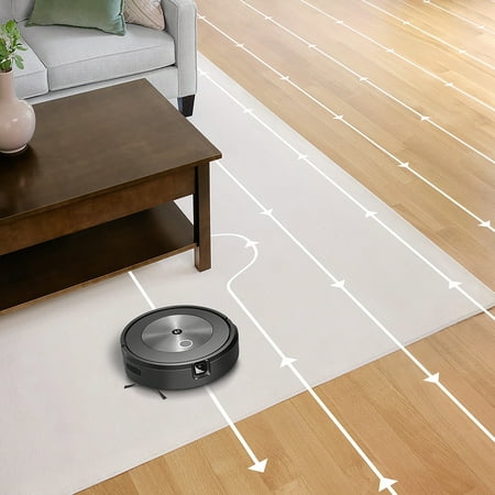 iRobot Roomba j7+ (7550) Wi-Fi Connected Robot Vacuum with Automatic Dirt Disposal - Graphite
