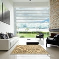 thumbnail image 6 of Ahgly Company Indoor Rectangle Contemporary Bronze Brown Abstract Area Rugs, 5' x 7', 6 of 6