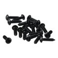 thumbnail image 6 of 200pcs Screws DIY Self Tapping Screws Black M3 Machinery Machine Screws Cap Screws Hex Socket Button Head M3 X 8MM, 6 of 8