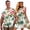 Tropical Flowers, variant on Garronmavis Bahamas Flag Matching Outfits for Couples Short Sleeve Shirt for Men Size S Polyester Vacation Soft Beach Tops andPalm Tree Women's Tank Dress Beach Dress