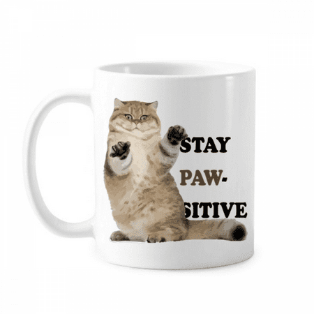 

Positive Emotions Animal Claws Mug Pottery Cerac Coffee Porcelain Cup Tableware