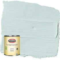 Glidden Fundamentals Watery Blue / Aqua Semi-Gloss Interior Paint, 1 Quart