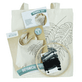 thumbnail image 5 of Leisure Arts Cotton White Botanical Tote, Size 13" x 16"  Reusable Eco Bags, 5 of 7