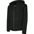 thumbnail image 2 of Hanes Girls Slub Jersey Full-Zip Hoodie, Sizes 4-16, 2 of 2