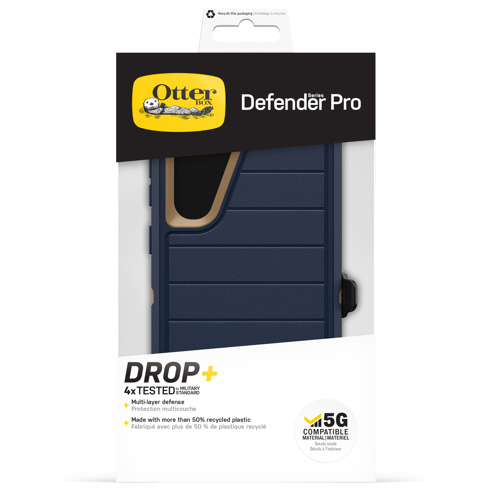 OtterBox Defender Series Pro Case for Samsung Galaxy S23 - Blue Suede Shoes