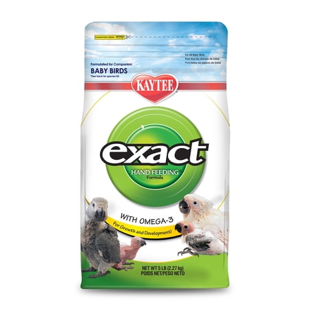 Kaytee Exact Handfeeding for Baby Pet Birds, 5 Pounds