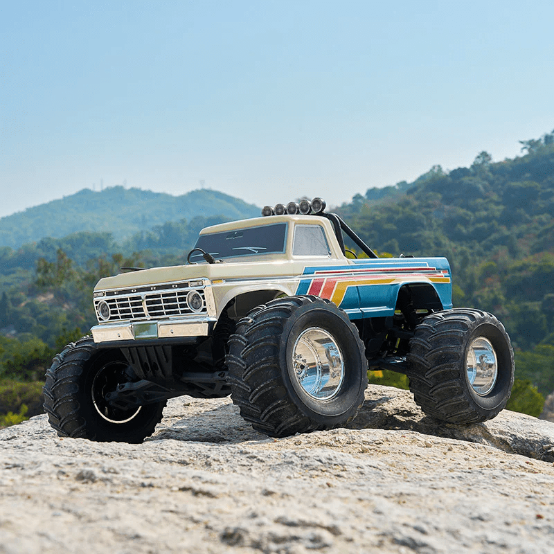 FMS 1:10 Ford F-100 Monster Truck Brushless RS Blue (No battery,charger)