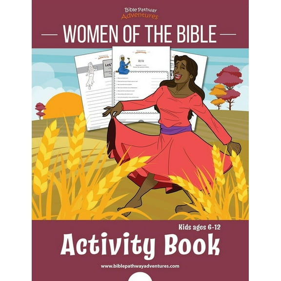 Women of the Bible Activity Book, (Paperback)