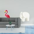 thumbnail image 2 of Estatua de estaca de jardín,Adorno de flamenco para jardín,patio,porche,Figura de elefante,Estatua de elefante,figura decorativa de Feng Shui para el hogar,Figura coleccionable Figura, 2 of 8