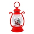 thumbnail image 2 of Linterna de Navidad, lámpara de noche decorativa para niños, lámpara de mano, lámpara de mesa, luz nocturna para patio, Festival, decoración de , Papá Noel rojo, 2 of 8