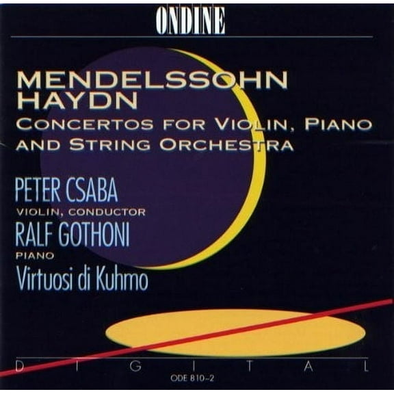 Kuhmo / Csaba / Gothoni - Mendelssohn Concertos - Music & Performance - CD