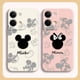 thumbnail image 2 of Case For OPPO RENO 8 7 9 6 7SE 5 4 4SE 4 3 4G 5G PRO PLUS Colour Simple Liquid Silicone Case Anime Cute Mickey Minnie Mouse, 2 of 5