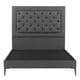 thumbnail image 2 of Box Base Cama Slim Queen Size+Cabecera Mary Gris Oscuro, 2 of 8