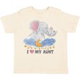 thumbnail image 3 of Inktastic I Love My Aunt Elephant Family Boys or Girls Toddler T-Shirt, 3 of 5