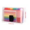 thumbnail image 3 of A6 Extension Holder with 13 Expandable Accordion Folders File Holder Insert Buckle, 3 of 9