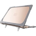 thumbnail image 1 of Funda protectora para Microsoft Surface Laptop 4/3 de 13,5" con teclado de metal, cubierta rígida delgada y resistente con soporte plegable gris oso de fresa Electrónica, 1 of 5