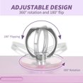 thumbnail image 3 of Soporte de anillo para teléfono celular Jsoerpay, transparente, rotación de 360°, 3 of 7
